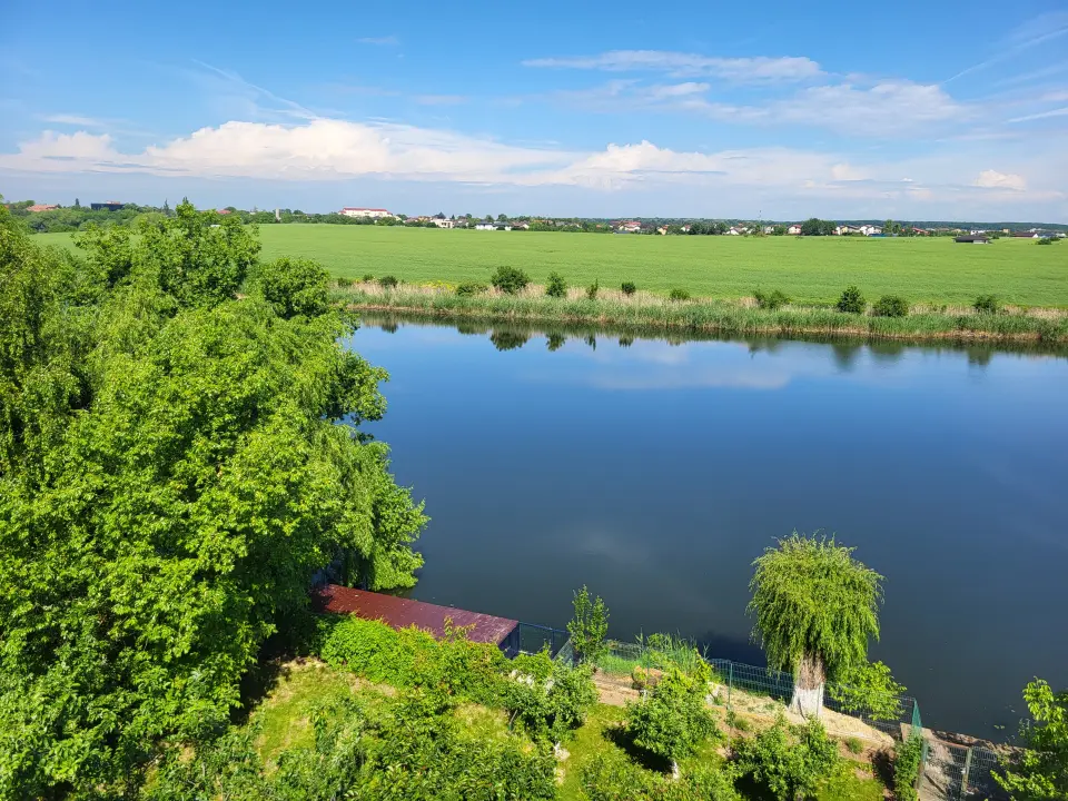 Casa individuală de vânzare Balotești, Ilfov - rezidență de lux cu ponton pe lac