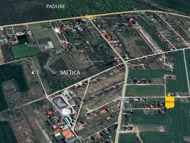 Lot de Casă de Vânzare în Balotești, Ilfov - Potențial Construcție P+1+M - imaginea 3