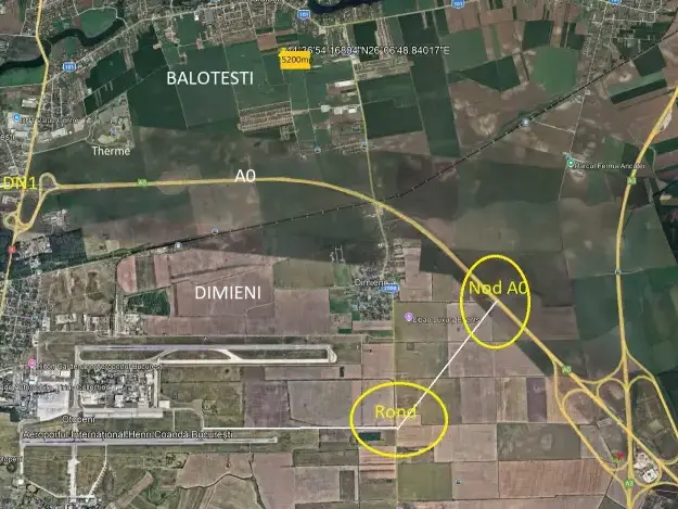 Oportunitate Unică: Teren de Vânzare în Balotești, Ilfov - 5200 mp Intravilan cu Acces La Două Străzi - imaginea 3