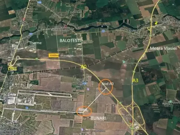 Oportunitate Unică: Teren Intravilan de Vânzare în Balotești, Ilfov - 55.000 mp - imaginea 3