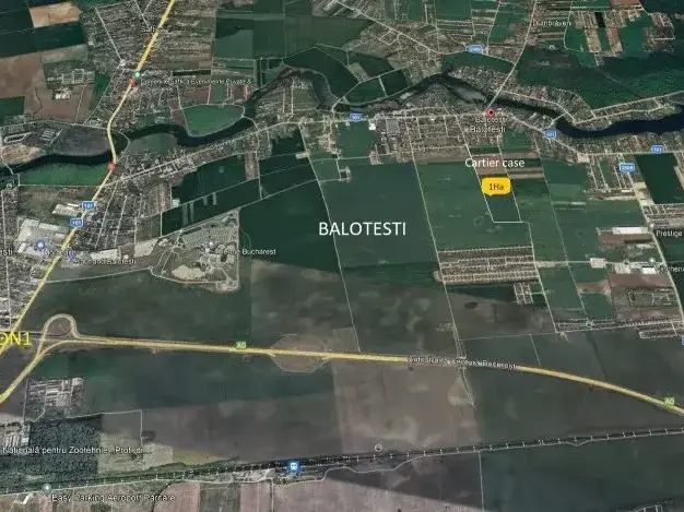 Teren 10.000 mp Balotești, Ilfov - Oportunitate Dezvoltare Rezidențială - imaginea 4