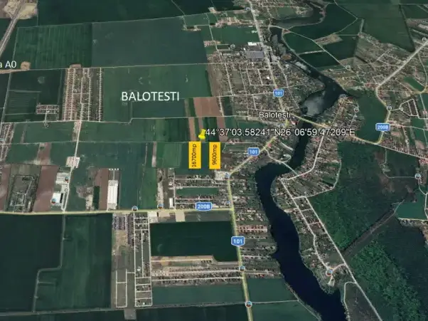 Investiție Imobiliară: Teren intravilan Balotești, Ilfov – 16700 mp pentru Vile - imaginea 5