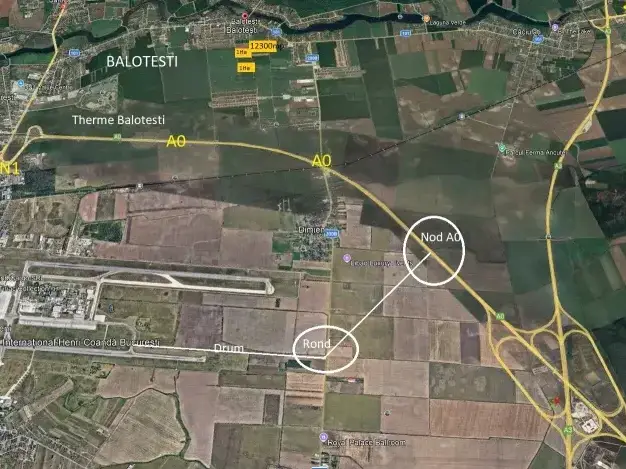 Oportunitate de investiție: Teren intravilan Balotești, Ilfov - Peste 12.000 mp, localizare excelentă - imaginea 2