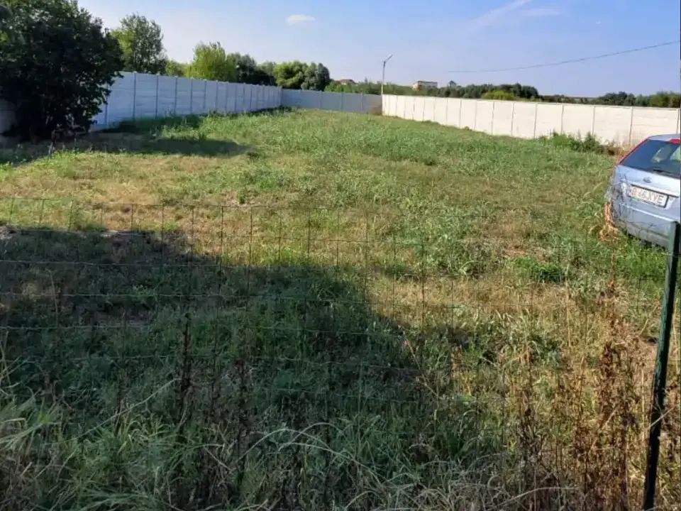 Vânzare Teren Intravilan Bragadiru, Ilfov - 1000mp, Deschidere 15m