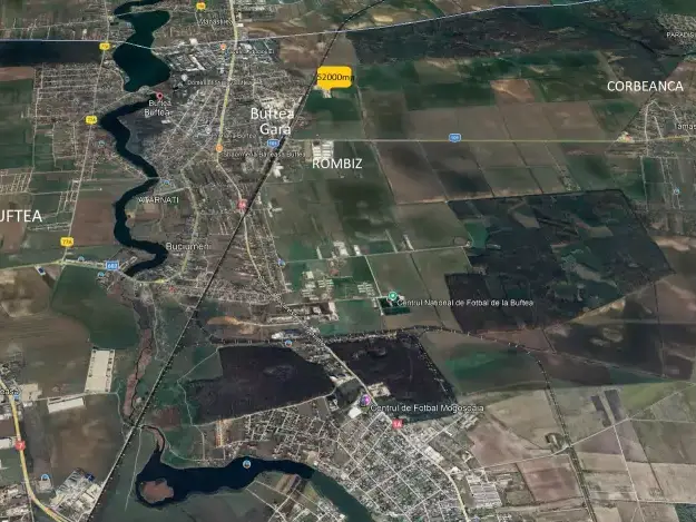 Teren Intravilan Buftea, Ilfov - 52.000 mp Ideali Pentru Dezvoltari Industriale Si Comerciale - imaginea 4