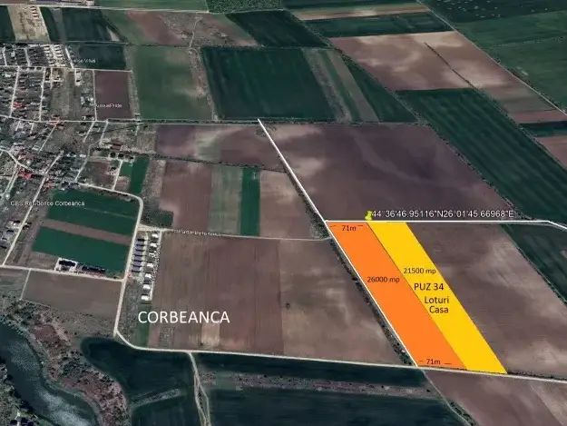 Oportunitate Investiție: Teren Corbeanca, Ilfov - 21.500 mp, PUZ Aprobat - imaginea 5