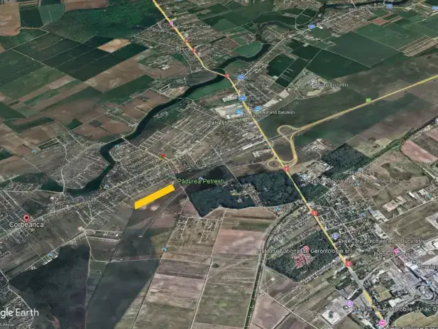 Teren de vânzare în Corbeanca, Ilfov - Locație strategică cu potențial de dezvoltare mixtă - imaginea 2