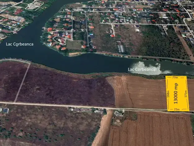 Oportunitate de Investiție: Teren 13.000 mp, Corbeanca, Ilfov - Zonă Centrală cu Acces la Lac - imaginea 5