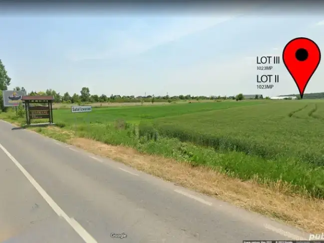 Ofertă Teren Izvorani, Ilfov - 1023mp, Intravilan, Acces Drum Asfaltat