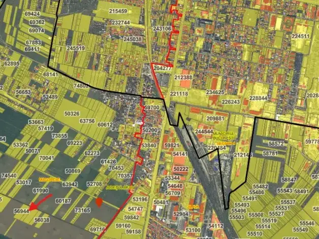 Teren Măgurele, Ilfov | 4451 mp intravilan pentru vânzare - imaginea 4