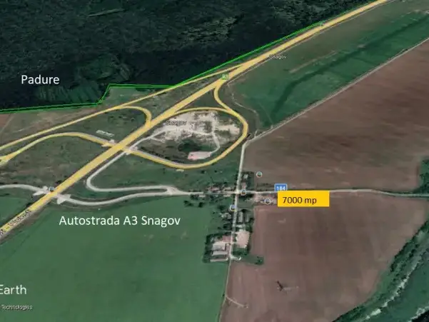 Oportunitate de investiție: Teren 8800 mp de vânzare, Snagov, Ilfov - lângă A3, cu vedere spre lac - imaginea 4
