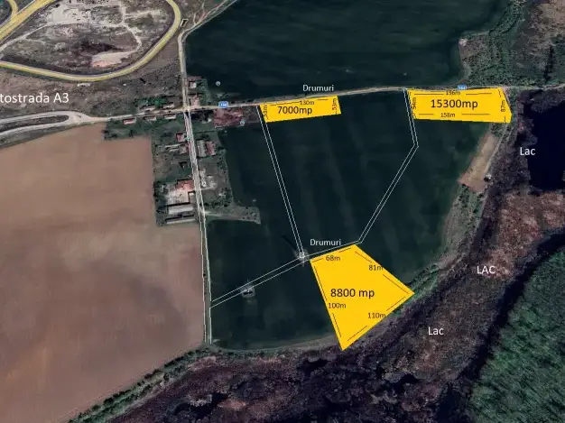 Oportunitate de investiție: Teren 8800 mp de vânzare, Snagov, Ilfov - lângă A3, cu vedere spre lac - imaginea 2