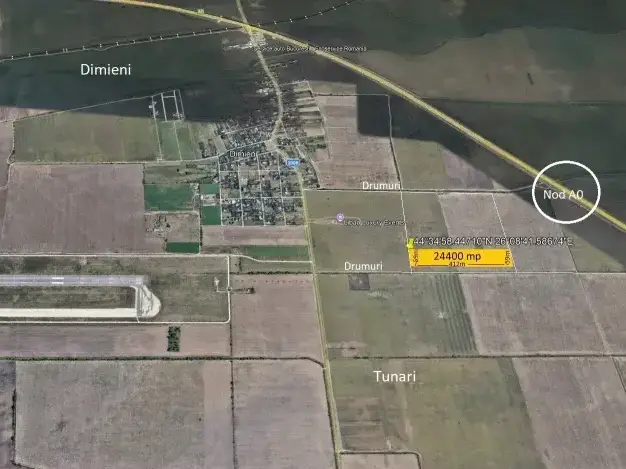 Teren de Vânzare Tunari, Ilfov - 24.400 mp cu Potențial Industrial & Logistic - imaginea 4